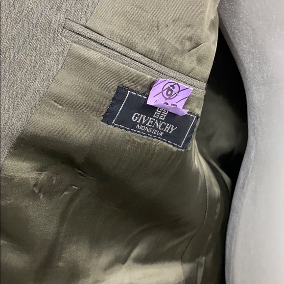 Givenchy Monsieur VTG Wool Blazer Double Breasted - Picture 9 of 9